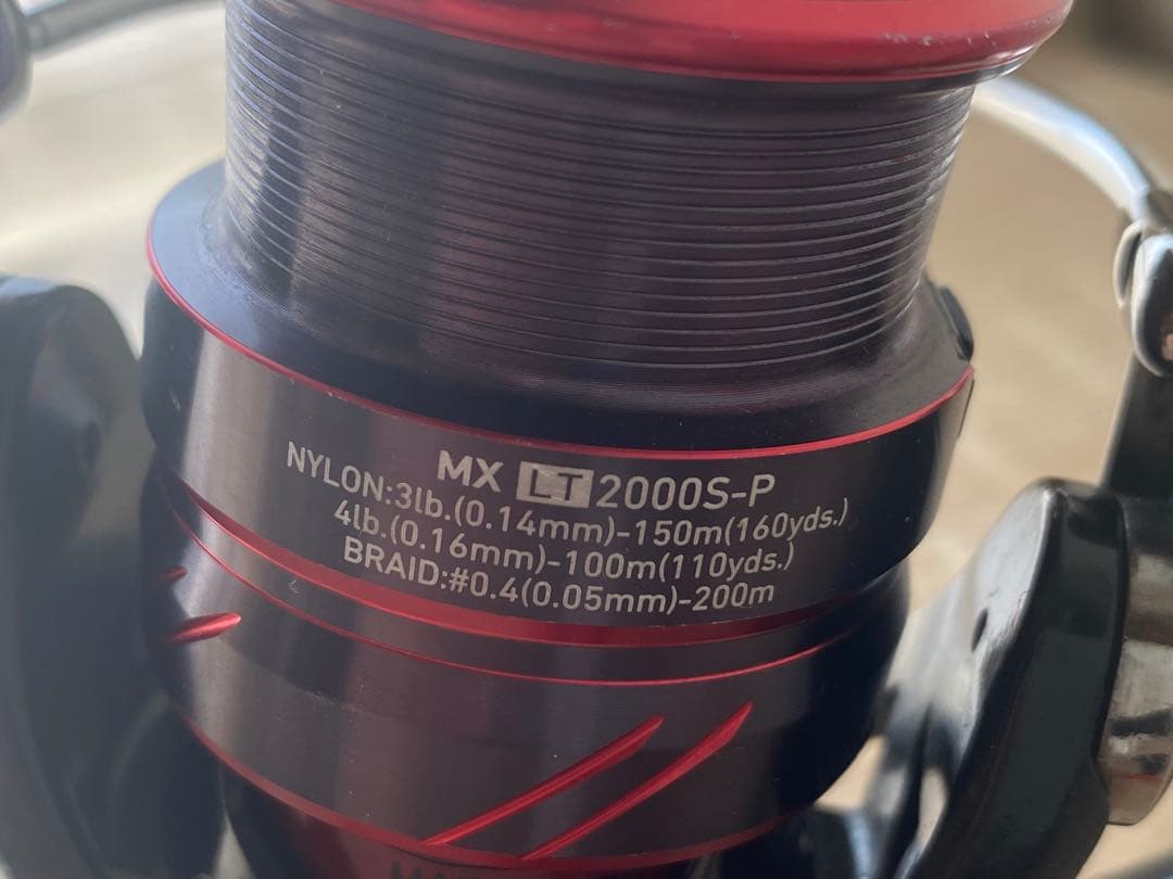 ダイワ 18月下美人 MX LT2000S-P 【ギヤ交換品、パーツ付き】