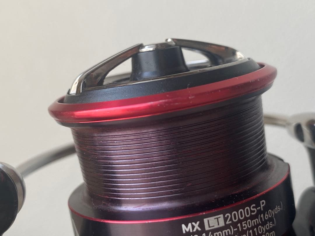 ダイワ 18月下美人 MX LT2000S-P 【ギヤ交換品、パーツ付き】