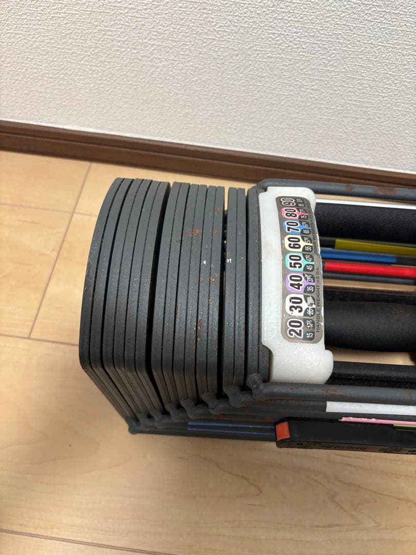 TOPFILM sport 9.0 可変式ダンベル 筋トレ 40kg ②