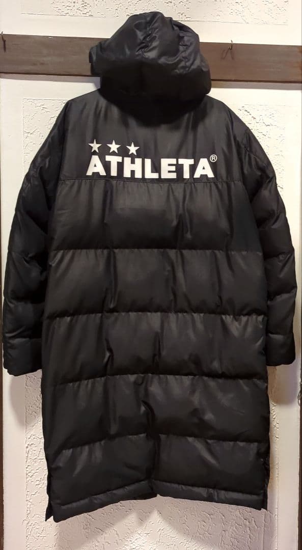 ATHLETA アスレタ ブラック ベンチコート サイズL