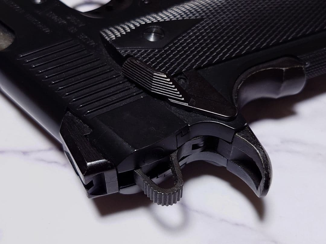 が*き様 マルシン M1911A1 TRP ブラック ABS 8mmBB ガスブ