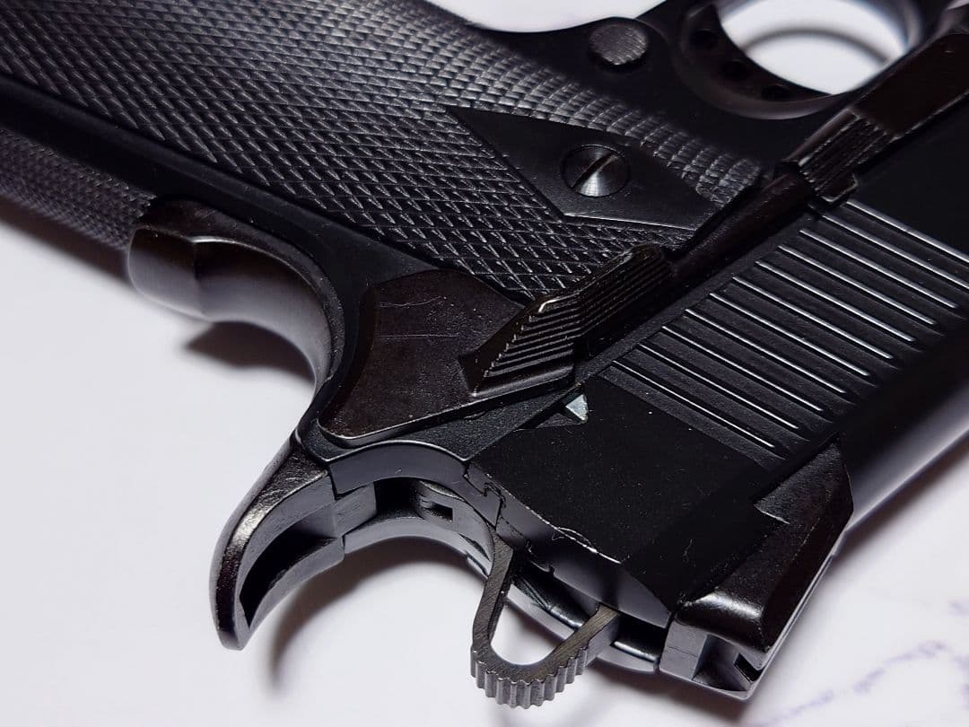 が*き様 マルシン M1911A1 TRP ブラック ABS 8mmBB ガスブ