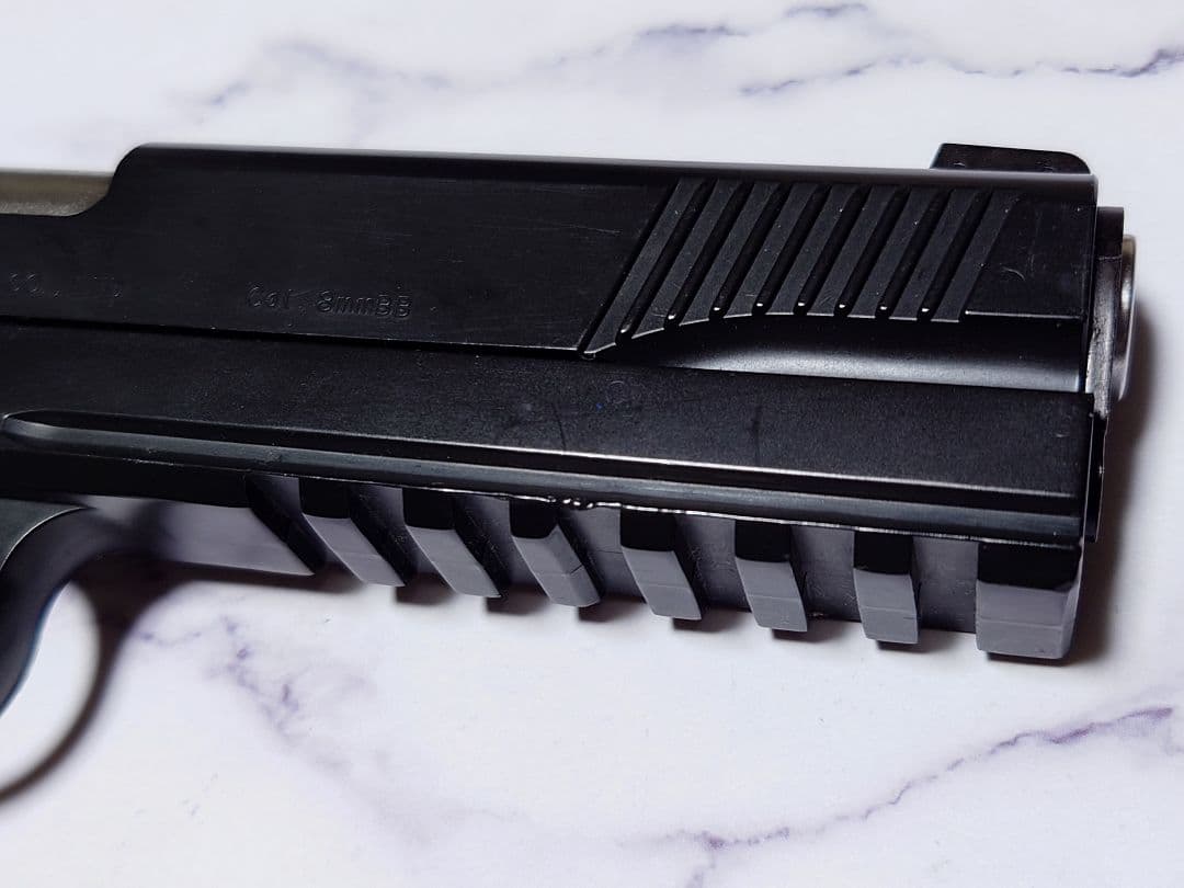 が*き様 マルシン M1911A1 TRP ブラック ABS 8mmBB ガスブ