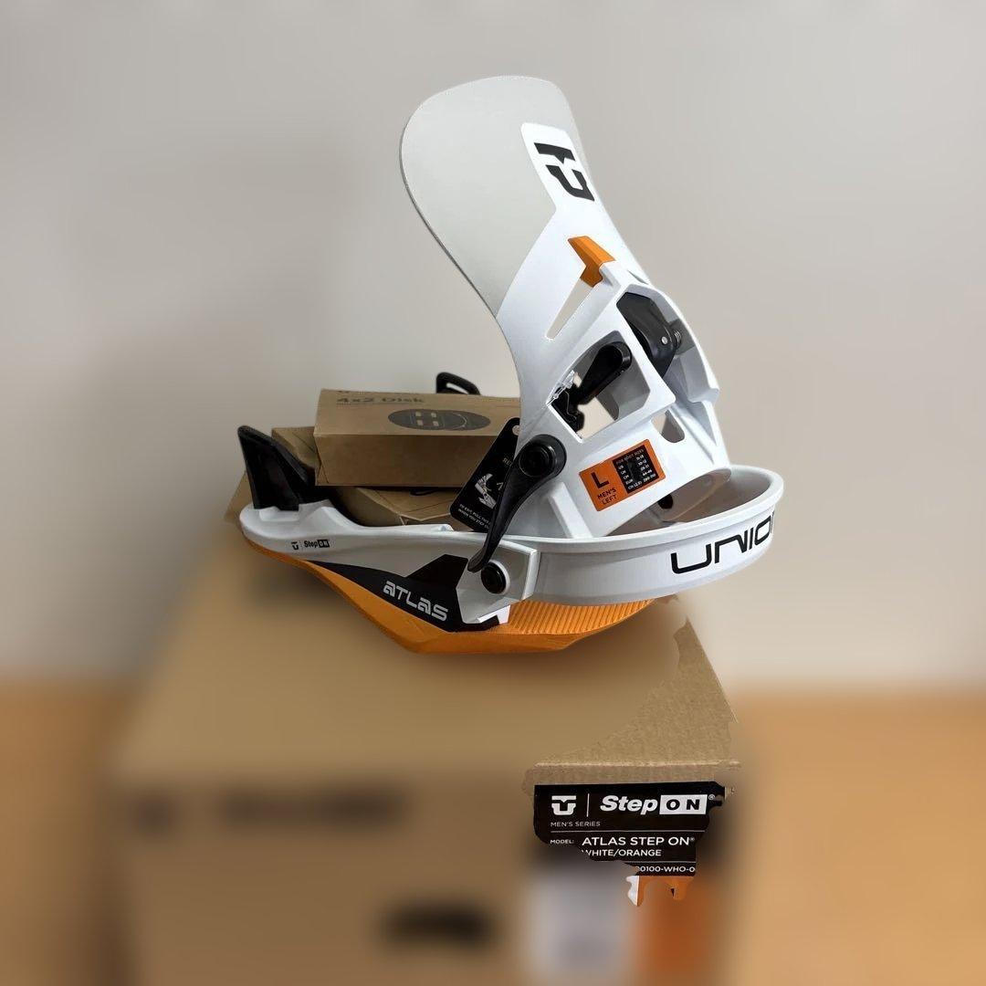 UNION ユニオンATLAS STEP ON L WHT/ORG 新品未使用