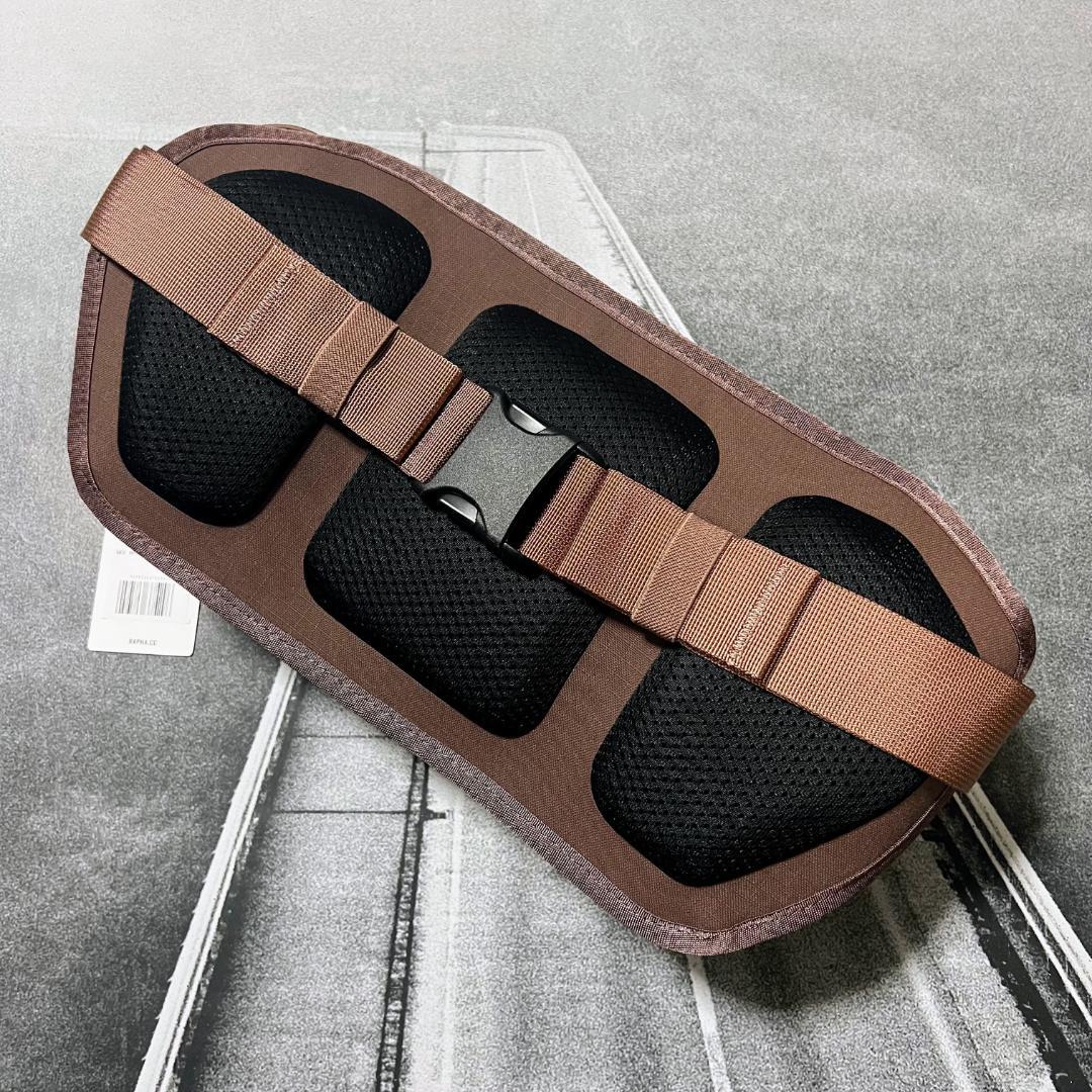 新品 Rapha トレイル ヒップ パック ウォルナット 3リットル
