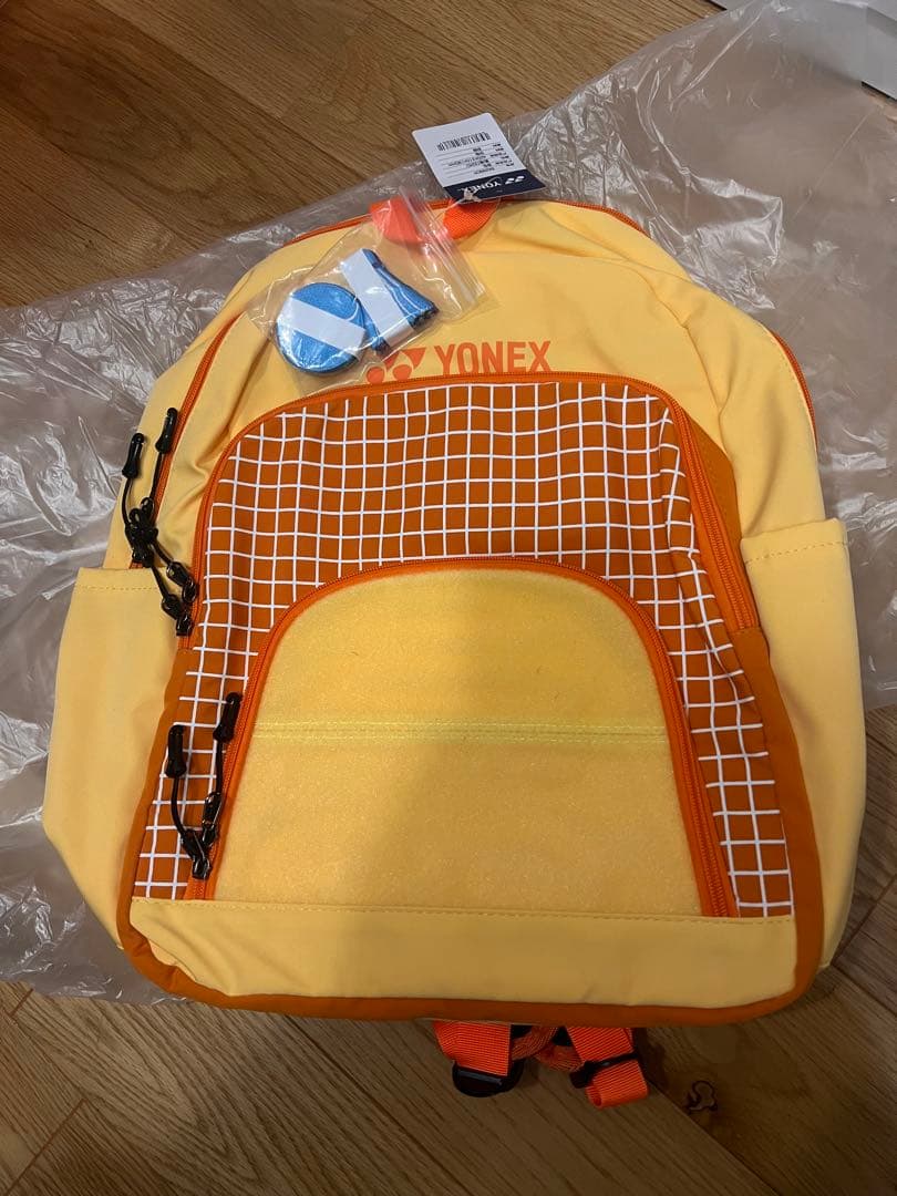 YONEX（ヨネックス）DIYワッペン付き バックパック テニス・バドミントン