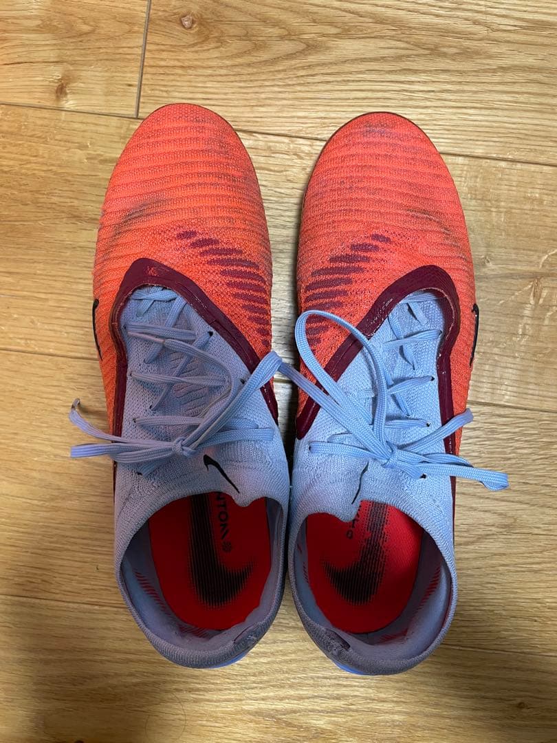 Nike Phantom サッカーシューズ オレンジ/グレー