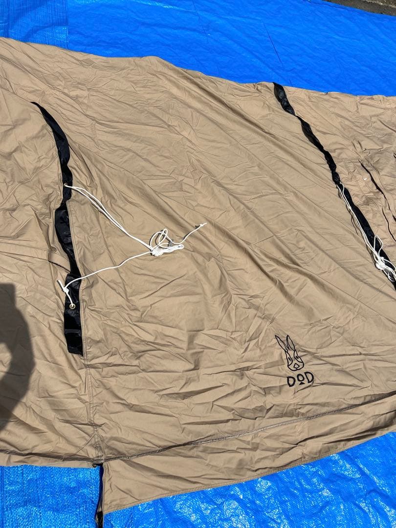 【美品】DOD T2-604-TN タン カマボコテントソロTC ソロカマ