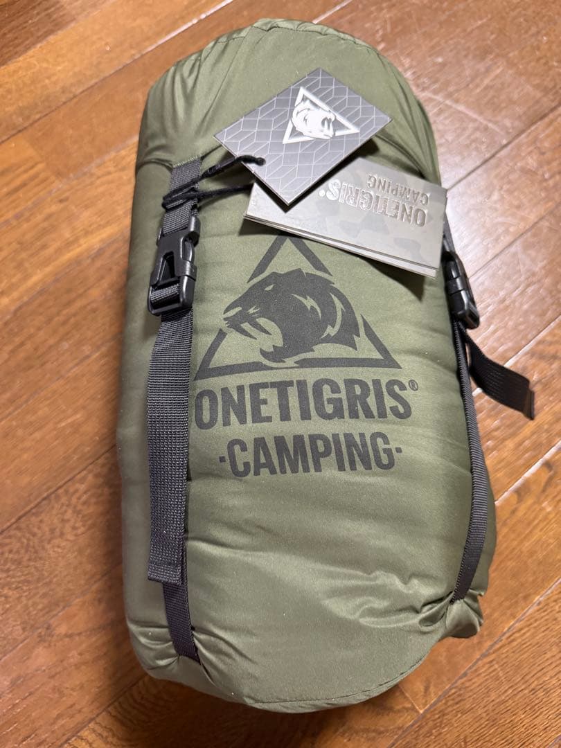 ONETIGRIS 寝袋 オリーブグリーン