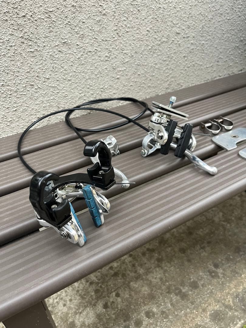 ダイアコンペブレーキ取り付けセット競輪ピストトラック自転車街道練習に