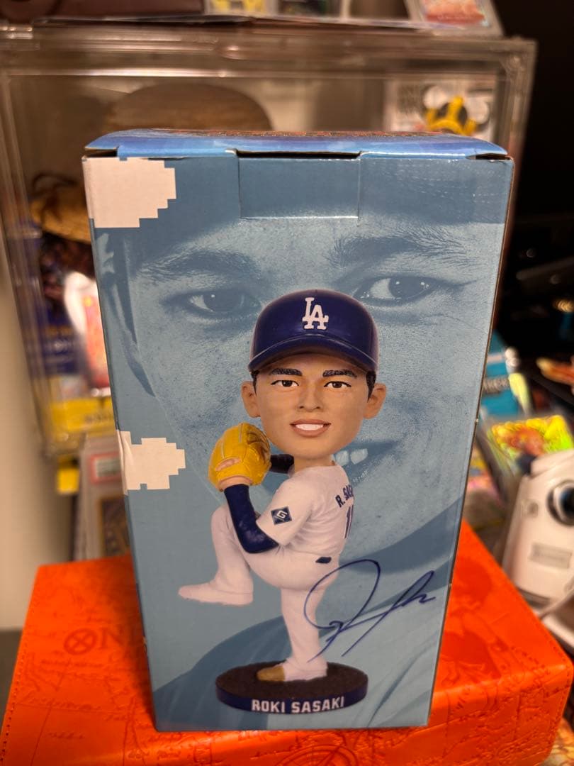 ロッキー・ササキ Dodgers フィギュア【限定ドジャース記念品 ボブルヘッド