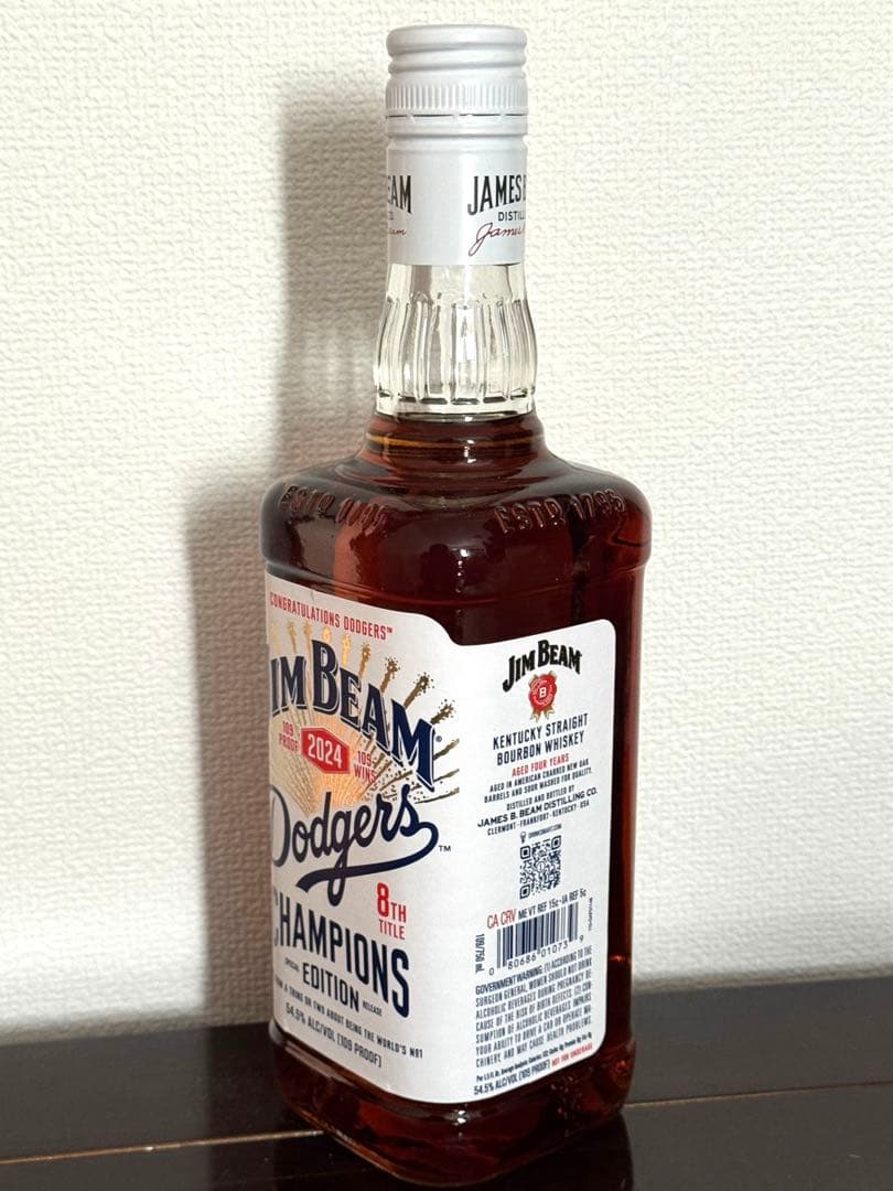 Jim Beam Dodgers Champions Edition ドジャース