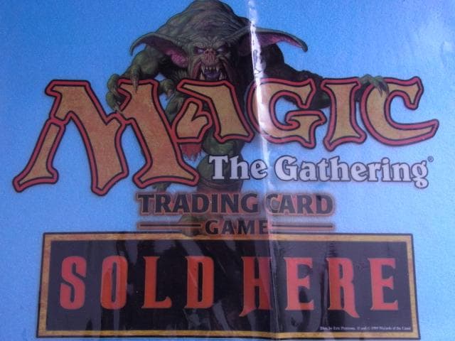 非売品　マジック・ザ・ギャザリング　SOLD HERE　MTG　シート　販促品