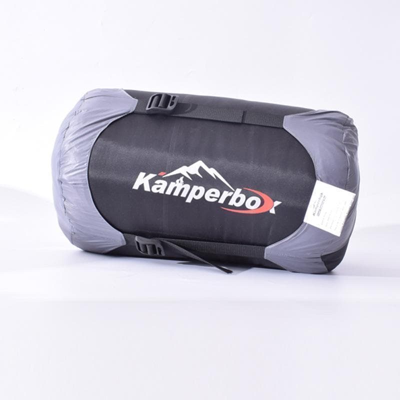 グースダウン使用　冬シェラフ　寝袋　ミイラタイプ　1800g -15～-10℃
