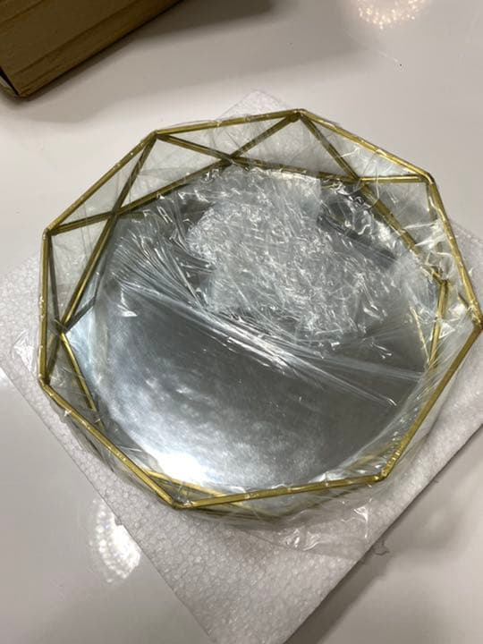 収納　ケース　インテリア　ボックス　トレー　プレート　ゴールド