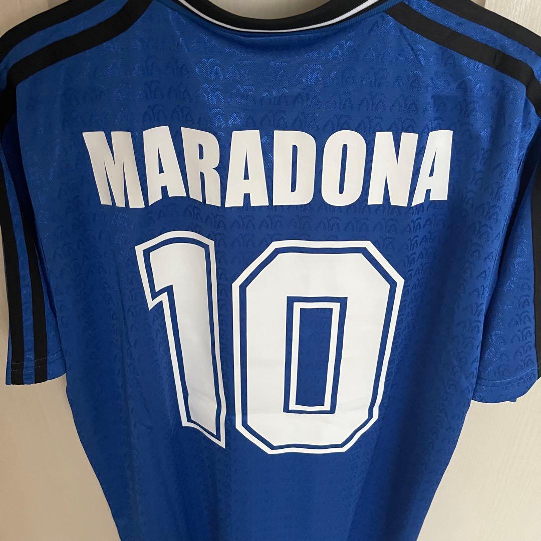 アルゼンチン代表1994away復刻サッカーユニフォームマラドーナ　adidas