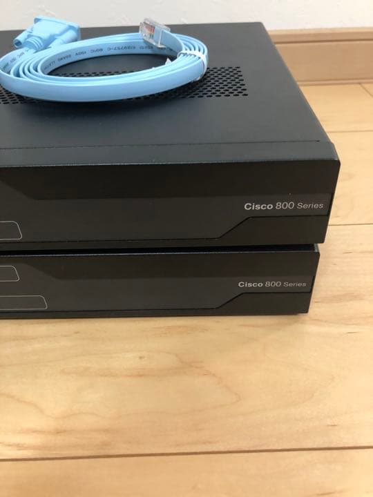 【CCNA、CCNP】2台Cisco891FJ