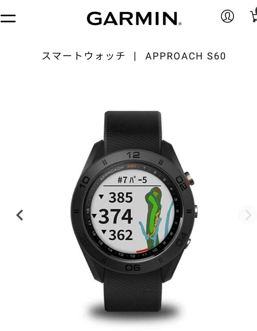 ラウンド用品・アクセサリー Approach S60 Black