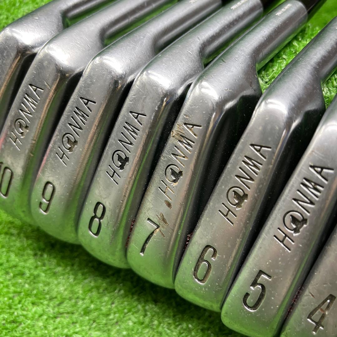 寶TIS-538 HONMA PP737 マッスルバック アイアンセット