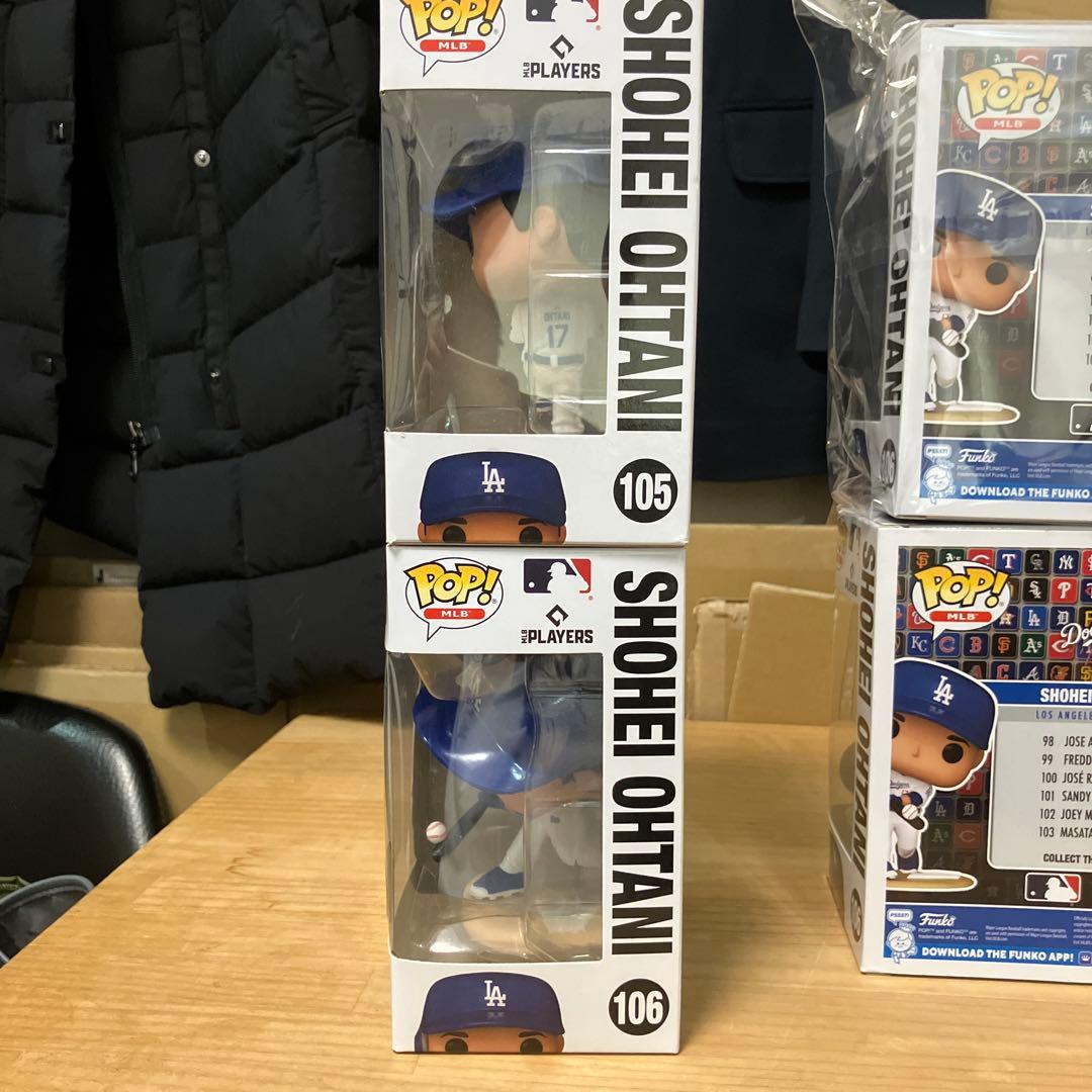 Shohei Ohtani Funko Pop! フィギュア 105 106
