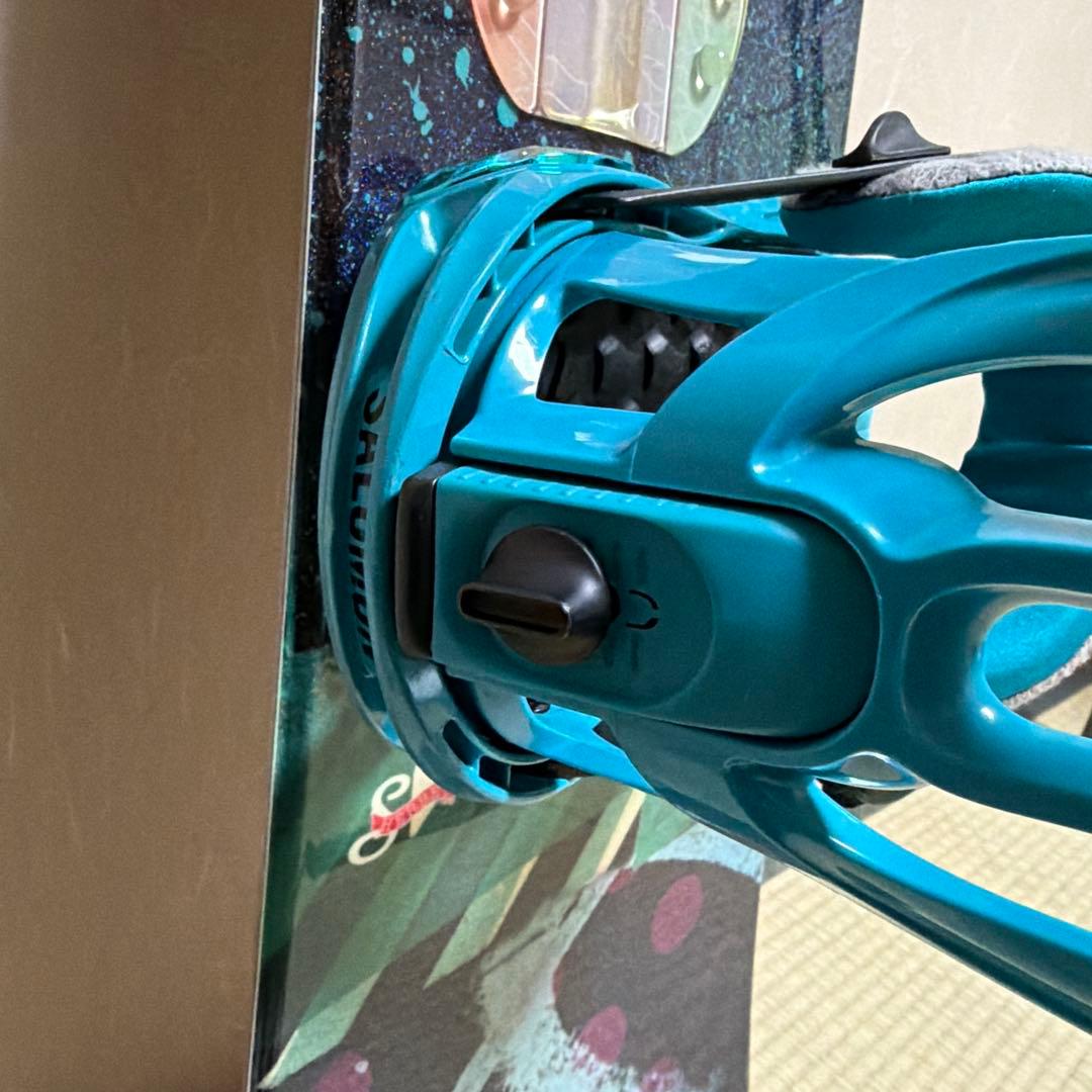スノーボードセット 143cm レディース SHERBET SALOMON