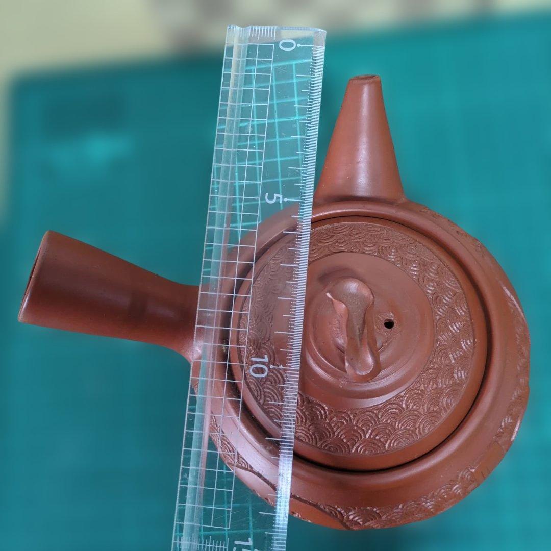 急須　茶道具　石仙作