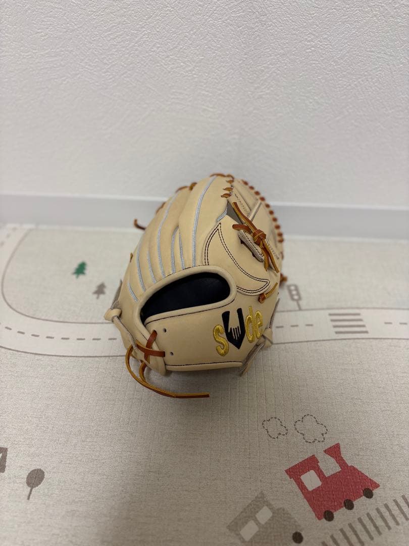 新品未使用 SUDE 軟式少年用 グローブ 野球 硬式 内野用