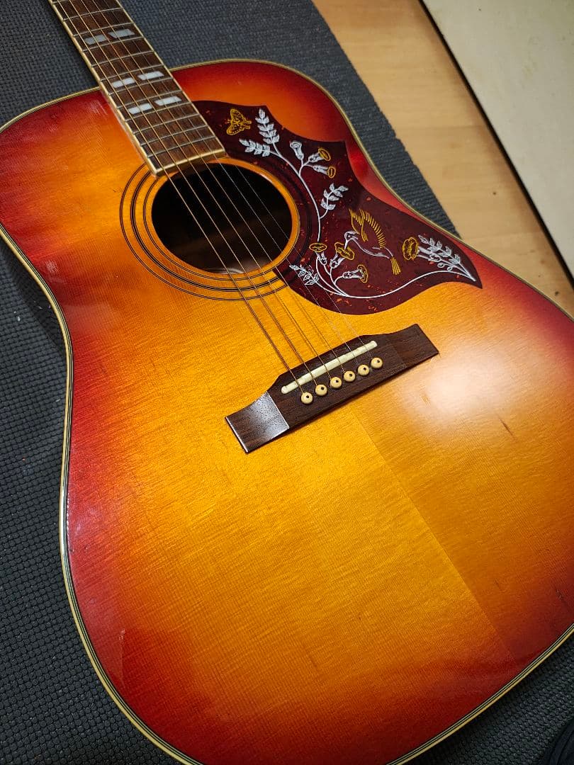 Epiphone ビンテージHummingbird/ソフトケース付
