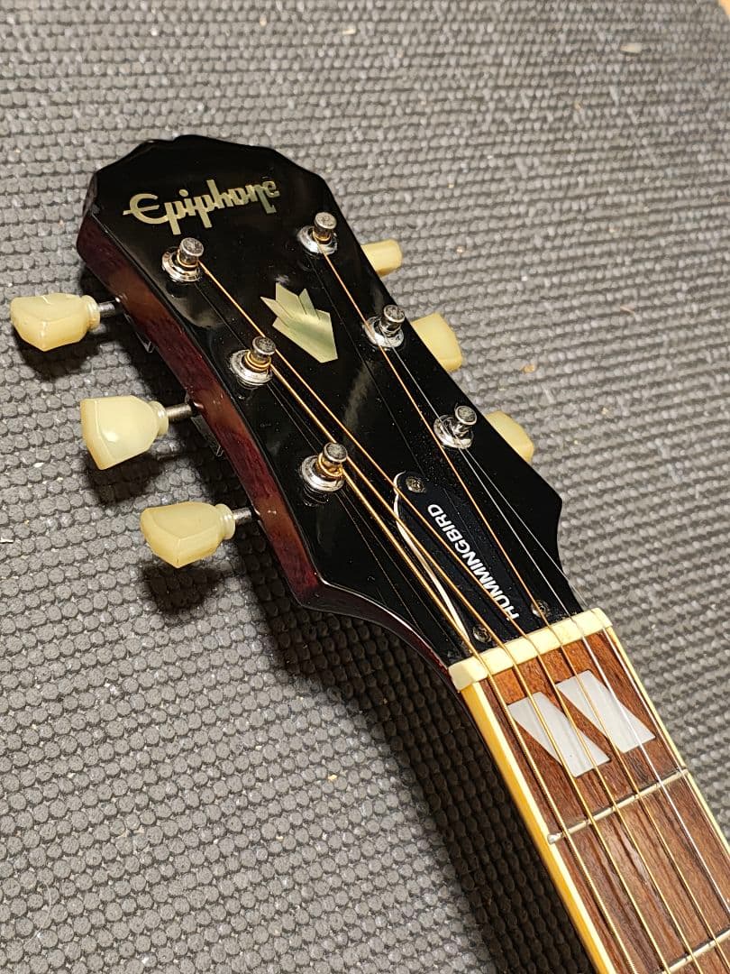 Epiphone ビンテージHummingbird/ソフトケース付