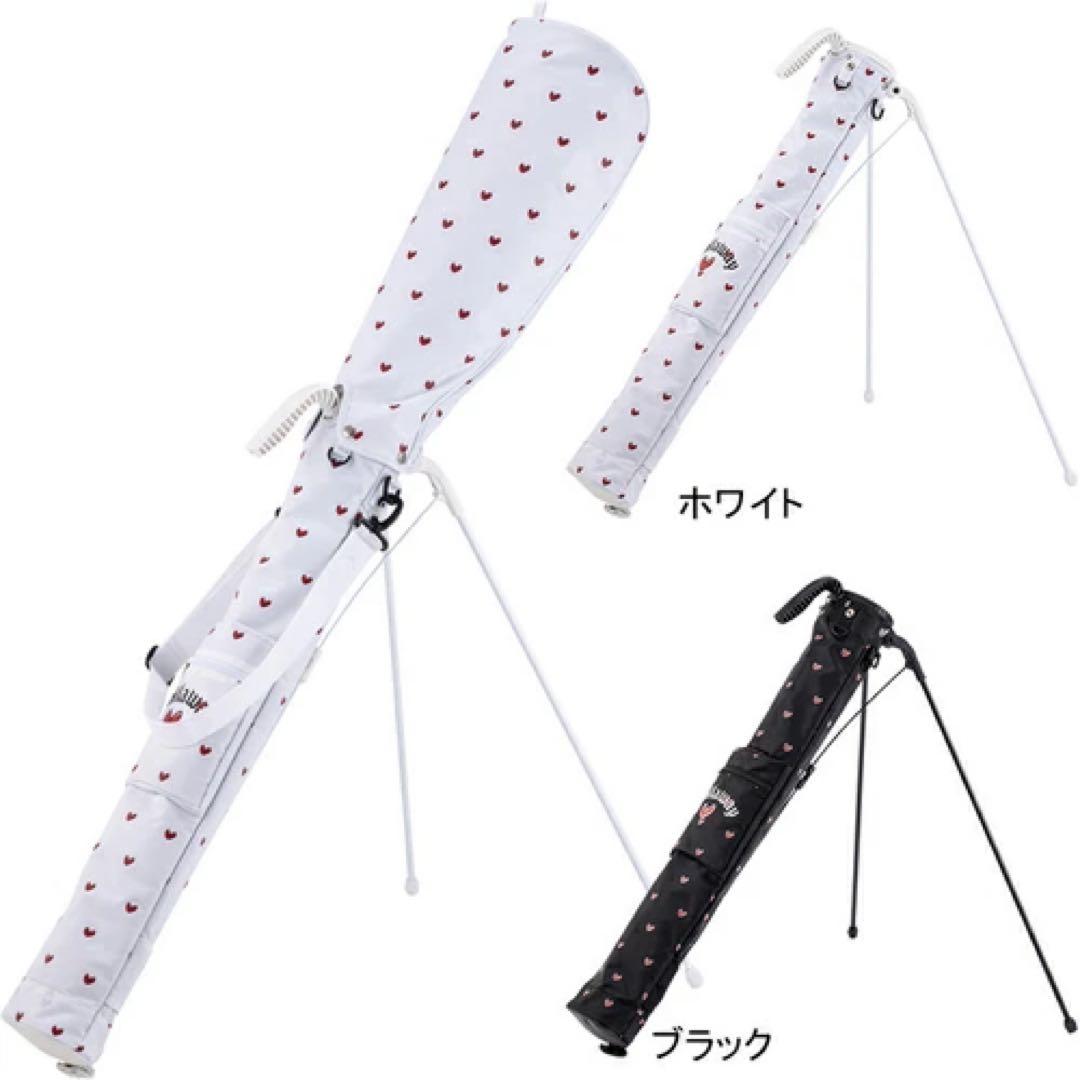 非売品　Callaway キャディバッグ ハート柄 ホワイト