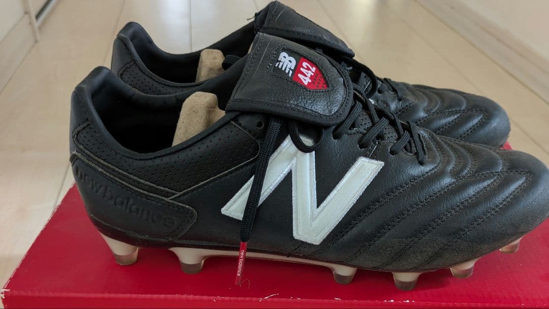 New Balance 442 ブラック サッカーシューズ