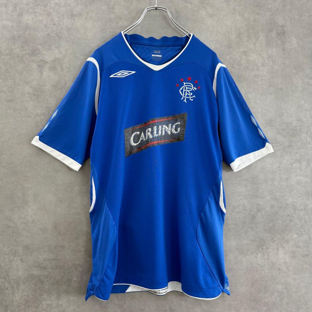 UMBRO アンブロ グラスゴーレンジャーズ ユニフォーム ゲームシャツ XL