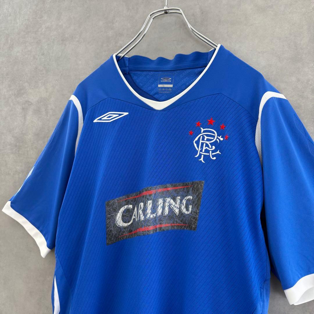 UMBRO アンブロ グラスゴーレンジャーズ ユニフォーム ゲームシャツ XL
