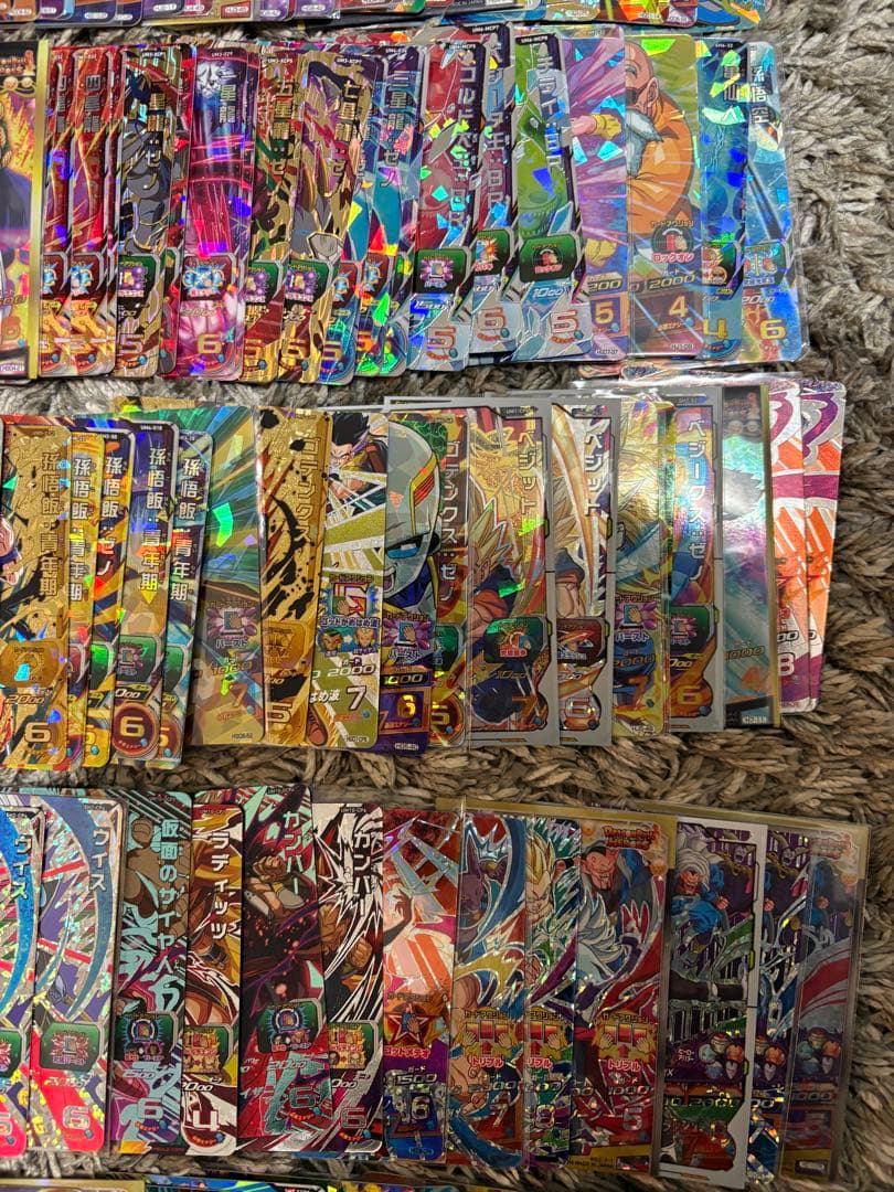 ドラゴンボールヒーローズ旧弾CPと星3約320枚セット