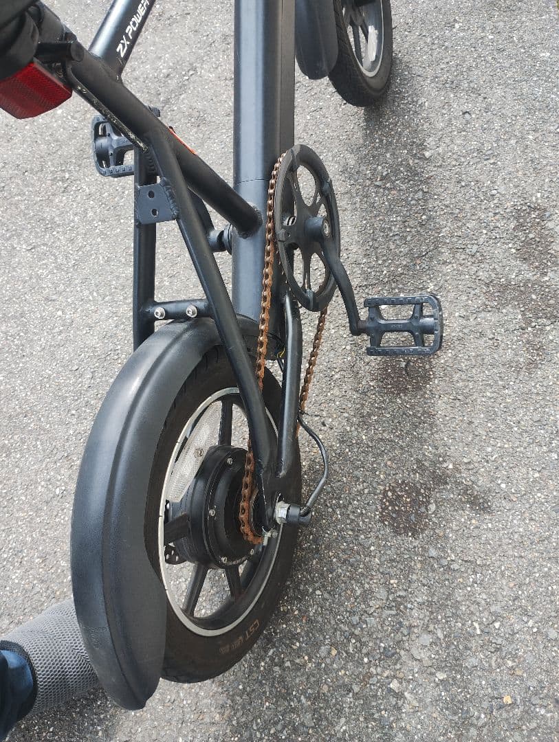 電動　アシスト　自転車　14インチ　ミニベロ　36v