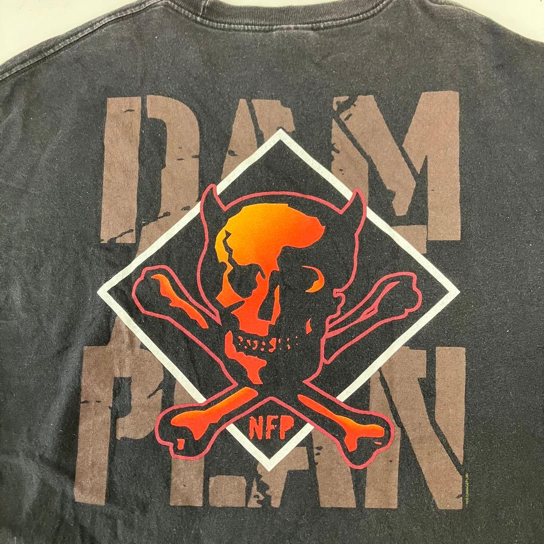 古着☆DAMAGEPLAN☆ダメージプラン☆Tシャツ☆バンドTシャツ☆ブラック！