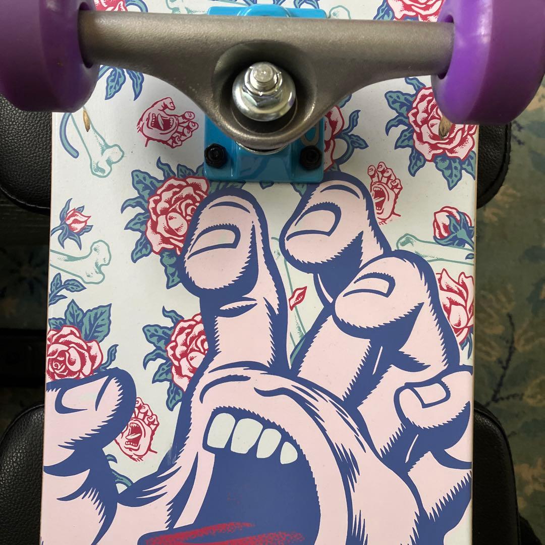 スケートボード 花柄デザイン コンプリート