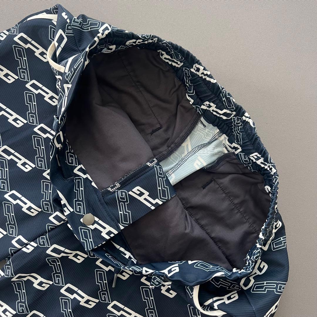 CPG GOLF シーピージーゴルフ　セットアップ　総柄　メンズ　シャツ　パンツ