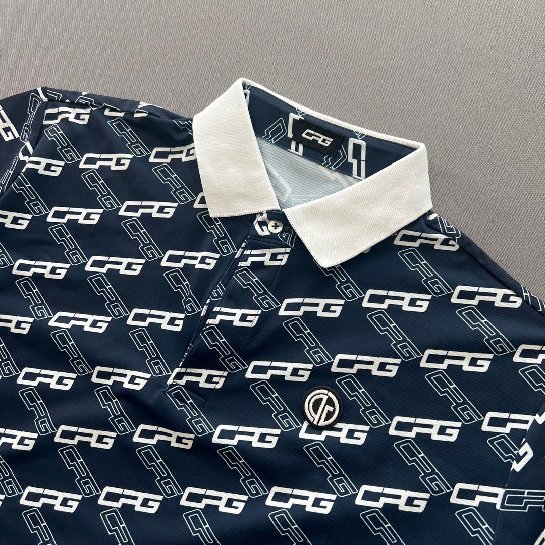 CPG GOLF シーピージーゴルフ　セットアップ　総柄　メンズ　シャツ　パンツ
