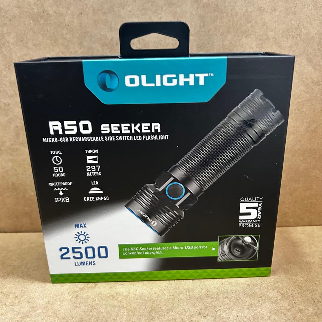 【新品】OLIGHT オーライト R50 SEEKER 2500 5YEAR