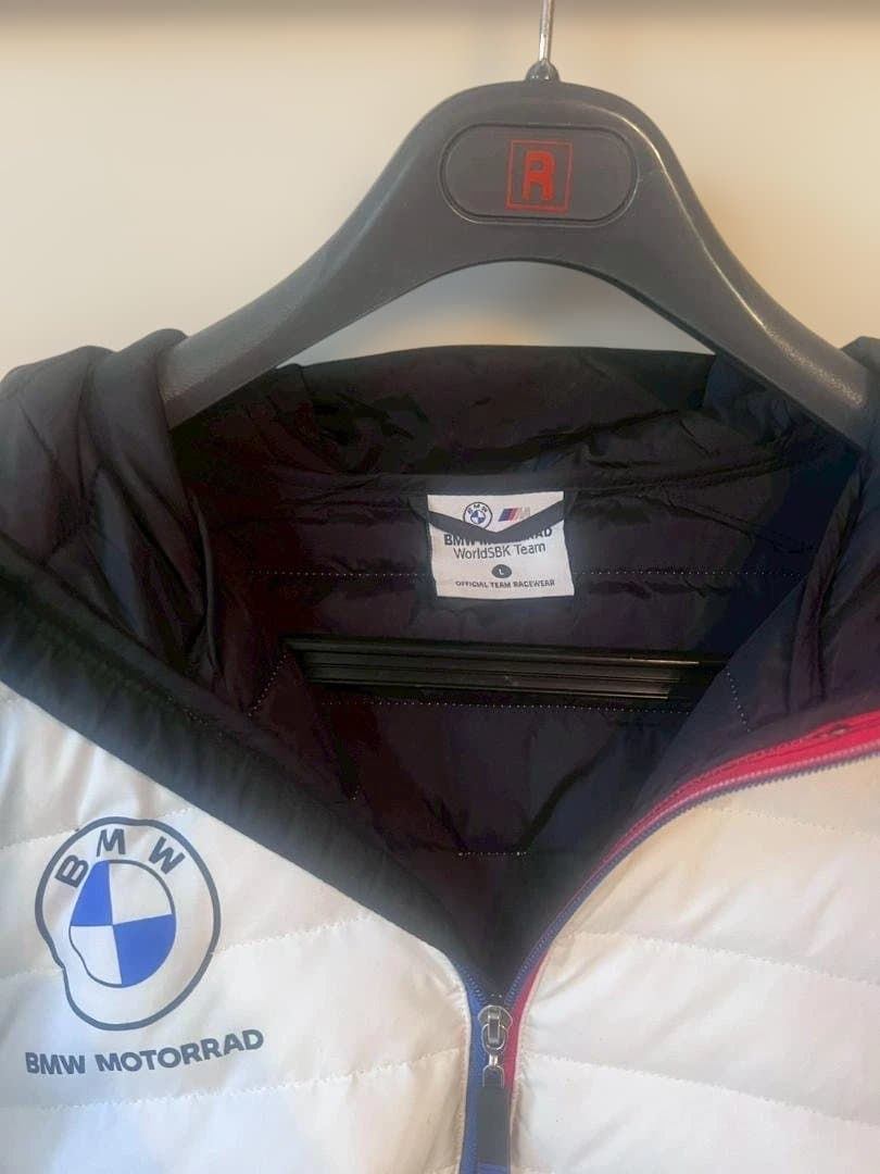 軽量ダウン100%　 Motorsport Jacket フード付き