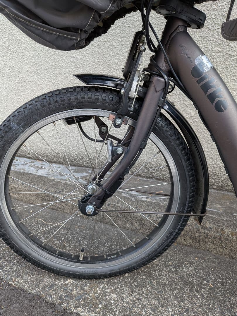 ブリジストンビッケ 電動アシスト自転車 チャイルドシート付き