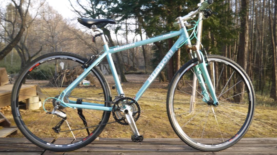 【整備済】クロスバイク　Bianchi　PASSO　43cm　通学通勤に