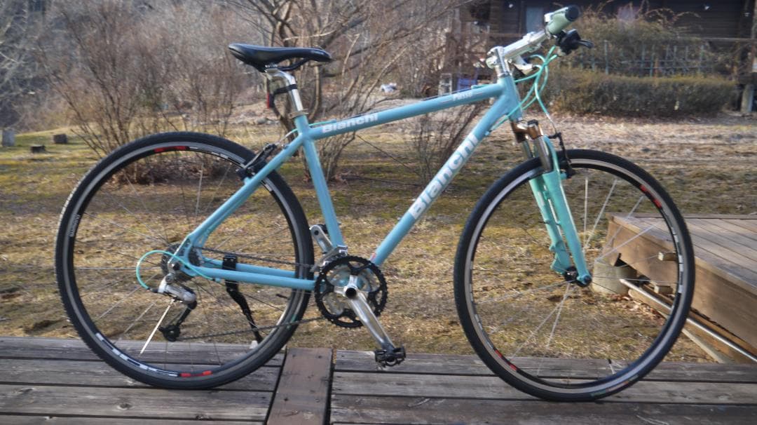【整備済】クロスバイク　Bianchi　PASSO　43cm　通学通勤に