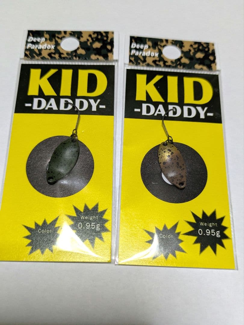 KID-DADDY Deep Paradox スプーン 0.95gオリカラ2枚込