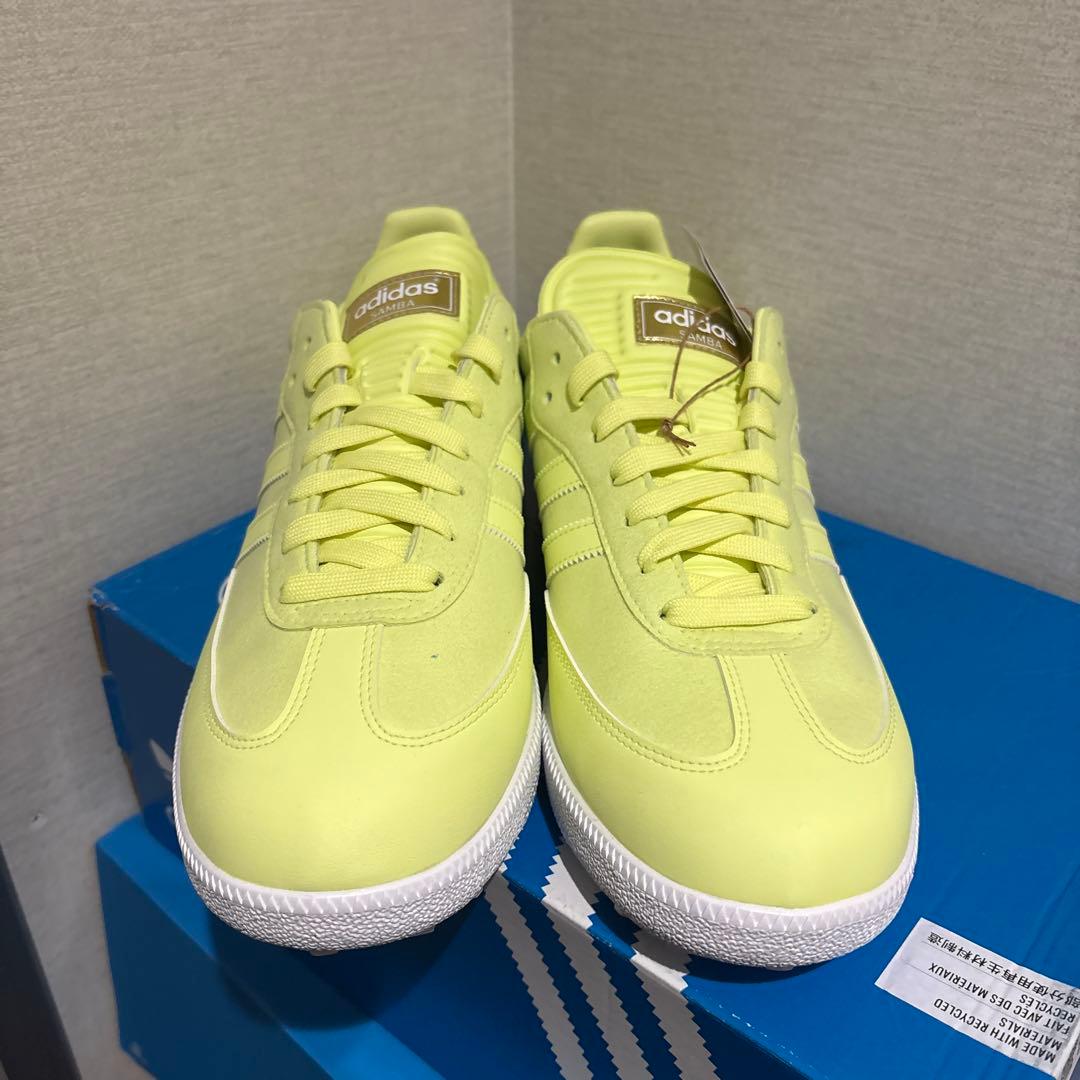 adidas サンバ　ゴルフ　イエロー 29.5c