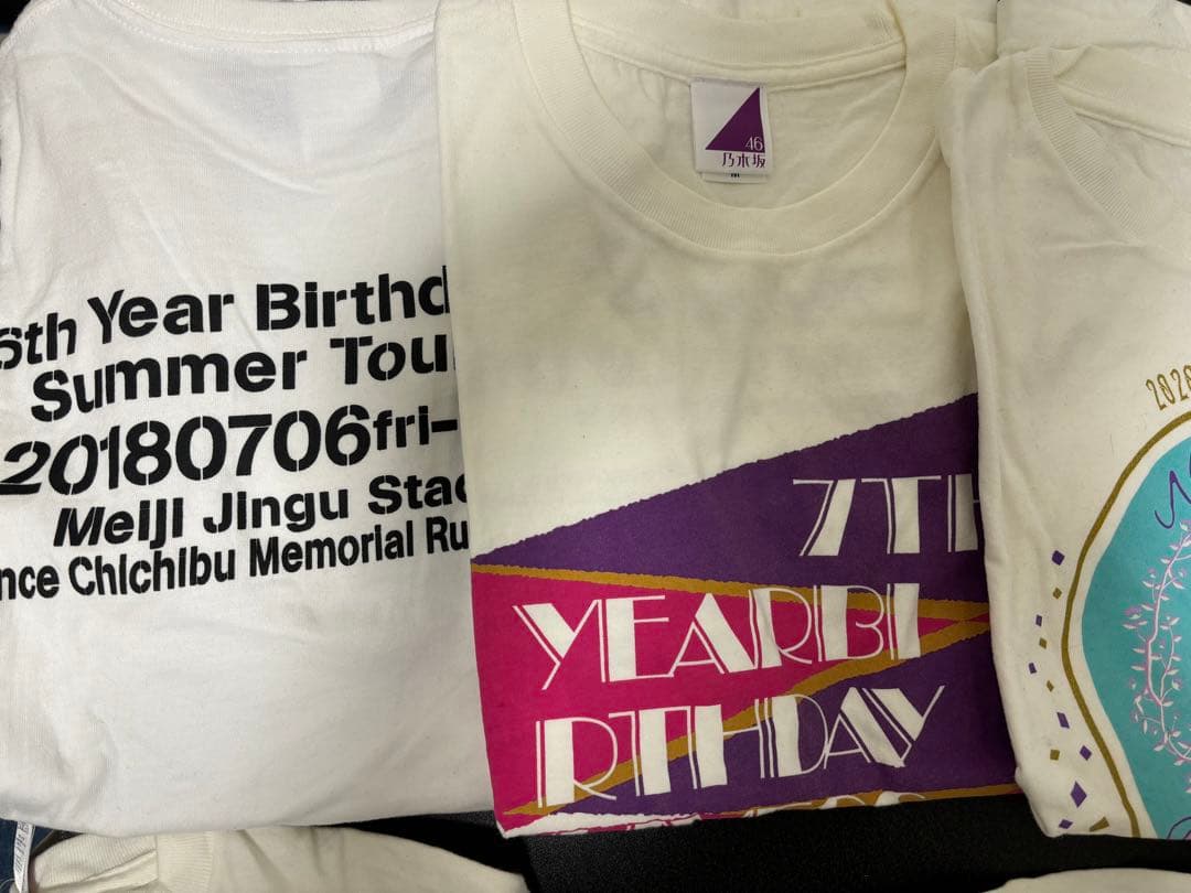 乃木坂46 ライブTシャツ　2016〜2022 まとめ売り　バスラ　全国ツアー