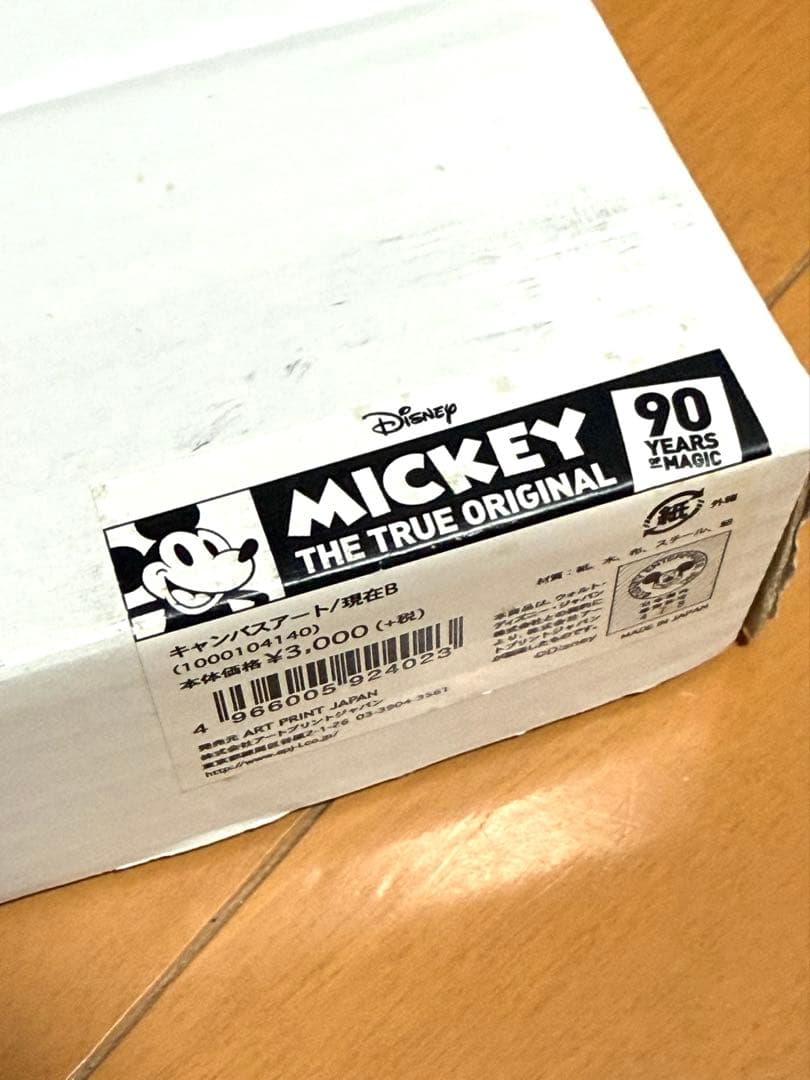 長場雄 Disney公式 Mickey & Donald プリント作品｜専用箱等