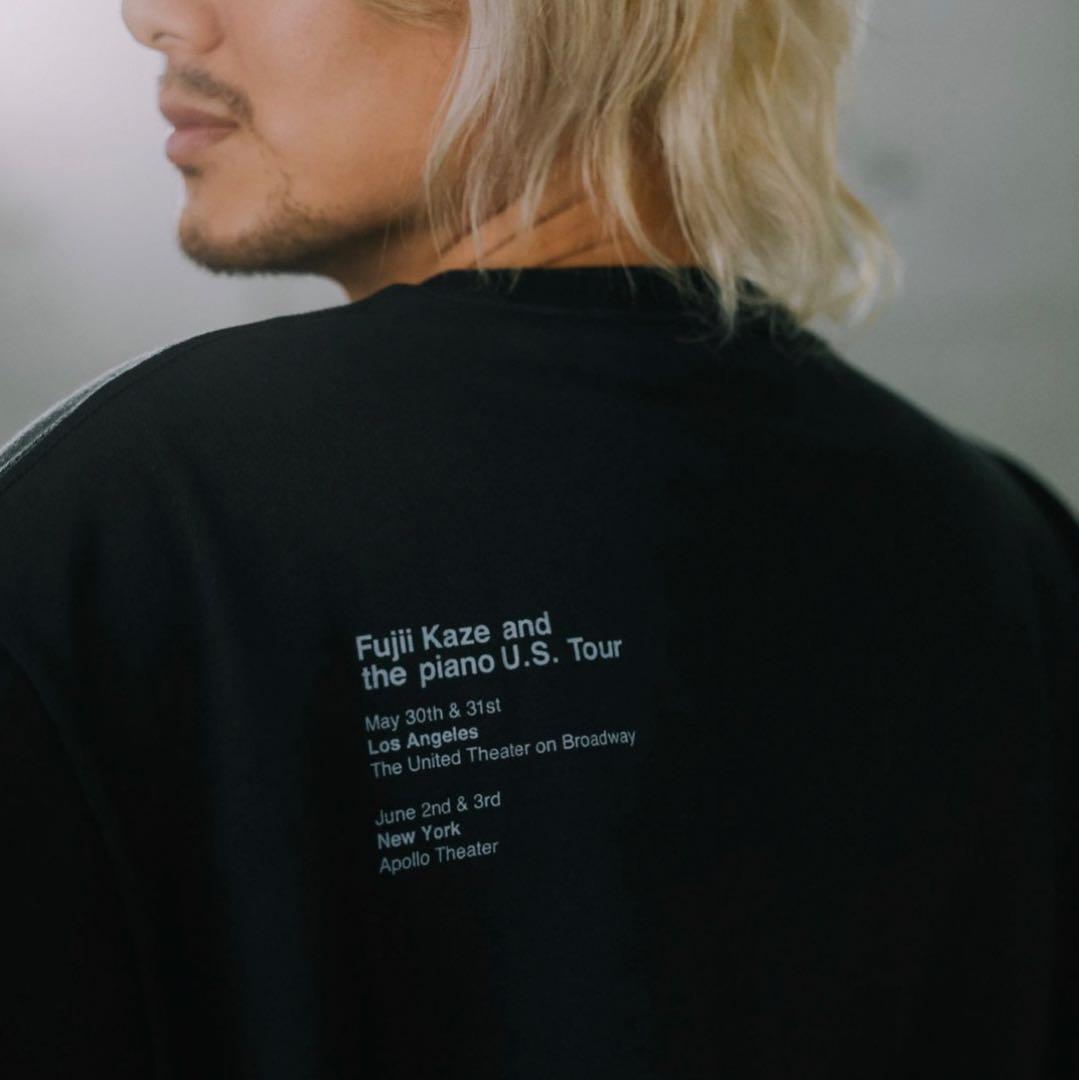 藤井風usツアーTシャツ半袖 黒 XLサイズ
