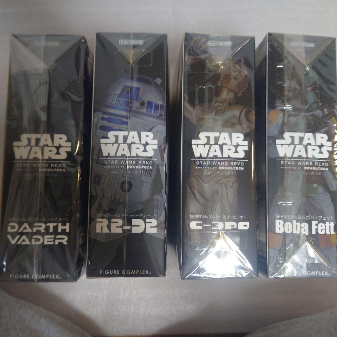 STAR WARS 海洋堂リボルテックフィギュア 4体（No.1、3、4、5）